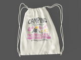 Camping. Living Outdoors in; 100% Cotton sheeting Dyed-to match draw cord closure