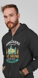 Camp stories are forever; Full-zip hoodie sweatshirt