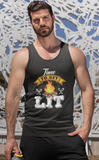 S. Soft 100% cotton tank top. Removable tag for comfort