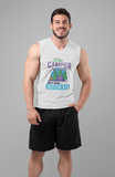 camper rockin, don't knock; 100% cotton
Seamless double-needle ⅞” neck Double -needle armholes and hem