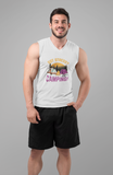 Got Stress Go Camping; 100% cotton Seamless double-needle ⅞” neck Double -needle armholes and hem
