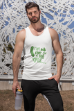 Big dill ; 100% cotton tank top. Removable tag for comfort