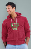 Big dill; Full-zip hoodie sweatshirt