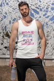 Should have killed the mosquitoes; Soft 100% cotton tank top. Removable tag for comfort