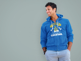 Camp Cocktail  ; Full-zip hoodie sweatshirt