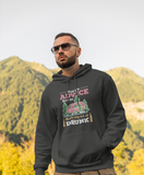 Never take advice from me , ;Pull-over hoodie sweatshirt