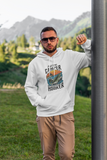 Part time hooker;  Pull-over hoodie sweatshirt