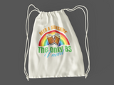 Beer & Sunshine; 100% Cotton sheeting Dyed-to match draw cord closure