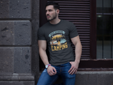 Social distancing or as i call it camping; 100% cotton Tee Removable tag for comfort