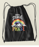 Being Straight was phase; 100% Cotton sheeting Dyed-to match draw cord closure
