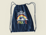 Being Straight was phase; 100% Cotton sheeting Dyed-to match draw cord closure