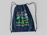 Camp hair; 100% Cotton sheeting Dyed-to match draw cord closure