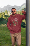 Camp Hair; Don't care; Pull-over hoodie sweatshirt