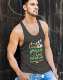 Camp hair; Soft 100% cotton tank top. Removable tag for comfort
