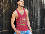 Camp hair; Soft 100% cotton tank top. Removable tag for comfort