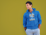 Like Beer and Camping; Full-zip hoodie sweatshirt