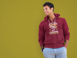 Like Beer and Camping; Full-zip hoodie sweatshirt