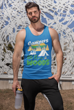 Campers do it in woods; Soft 100% cotton tank top. Removable tag for comfort