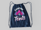 Campers do it in tents; 100% Cotton sheeting Dyed-to match draw cord closure