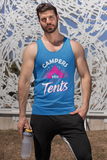 Campers do it in tents; Soft 100% cotton tank top. Removable tag for comfort