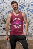 Campers do it in tents; Soft 100% cotton tank top. Removable tag for comfort