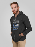What happens posted on Facebook; Full-zip hoodie sweatshirt
