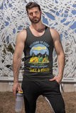 Camp Quitcherbitchin; Soft 100% cotton tank top. Removable tag for comfort