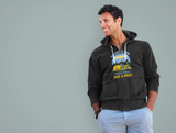 Camp Quitcherbitchin; Full-zip hoodie sweatshirt