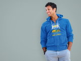 Camp Quitcherbitchin; Full-zip hoodie sweatshirt