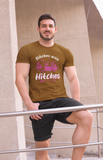 Bitches with Hitches;  Classic silhouette 100% cotton Tee Removable tag for comfort