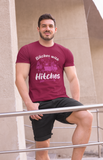 Bitches with Hitches;  Classic silhouette 100% cotton Tee Removable tag for comfort