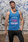 Bitches with Hitches; Soft 100% cotton tank top. Removable tag for comfort