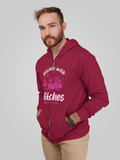 Bitches with Hitches; Full-zip hoodie sweatshirt