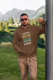 Camping without beer;Pull-over hoodie sweatshirt