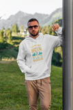 Camping without beer;Pull-over hoodie sweatshirt