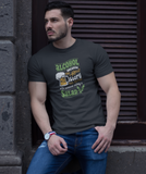 Alcohol. No story ever started;  100% cotton Tee Removable tag for comfort