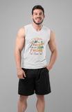 Campers have S'More fun; 100% cotton Seamless double-needle ⅞” neck Double -needle armholes and hem