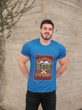 Camping and Beer; 100% cotton Tee Removable tag for comfort