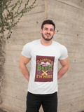 Camping and Beer; 100% cotton Tee Removable tag for comfort