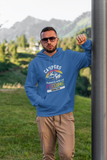 Campers feed mosquitoes; Pull-over hoodie sweatshirt