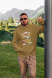 Campers feed mosquitoes; Pull-over hoodie sweatshirt