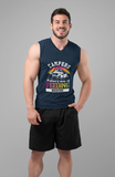 Campers feed mosquitoes; 100% cotton Seamless double-needle ⅞” neck Double -needle armholes and hem