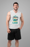 Camp more; 100% cotton Seamless double-needle ⅞” neck Double -needle armholes and hem