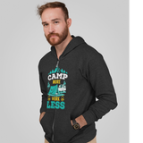 Camp more; Full-zip hoodie sweatshirt