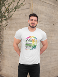 Camping hot guys; Classic silhouette 100% cotton Tee Removable tag for comfort