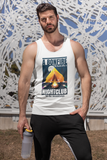 Bonfire is a nightclub; Soft 100% cotton tank top. Removable tag for comfort