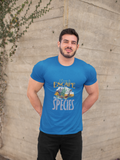 Camp to escape own species; 100% cotton Tee Removable tag for comfort