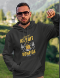 Classy as shit; Pull-over hoodie sweatshirt