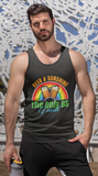 Beer & Sunshine; 100% cotton tank top. Removable tag for comfort