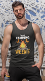 Burned my weenie; Soft 100% cotton tank top. Removable tag for comfort